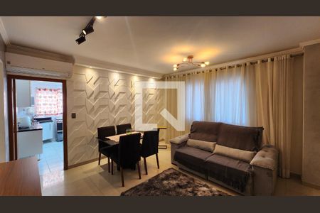 Sala de apartamento para alugar com 3 quartos, 95m² em Ponta da Praia, Santos