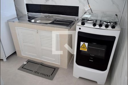 Cozinha de kitnet/studio para alugar com 1 quarto, 31m² em Jardim Paulista, São Paulo
