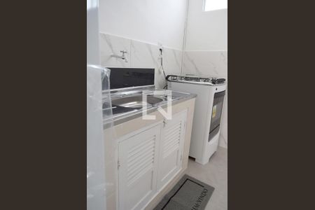 Cozinha de kitnet/studio para alugar com 1 quarto, 31m² em Jardim Paulista, São Paulo