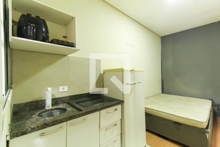 Cozinha de kitnet/studio para alugar com 1 quarto, 30m² em Mooca, São Paulo