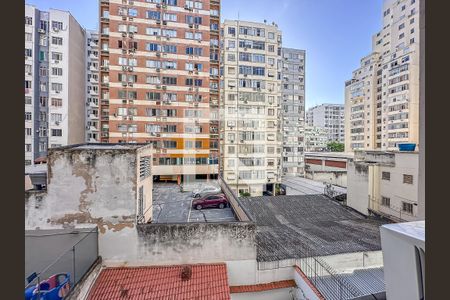 Vista da Sala  de apartamento à venda com 1 quarto, 43m² em Flamengo, Rio de Janeiro