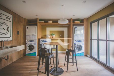 Área comum - Lavandeiria coletiva de kitnet/studio à venda com 1 quarto, 36m² em Vila da Saúde, São Paulo