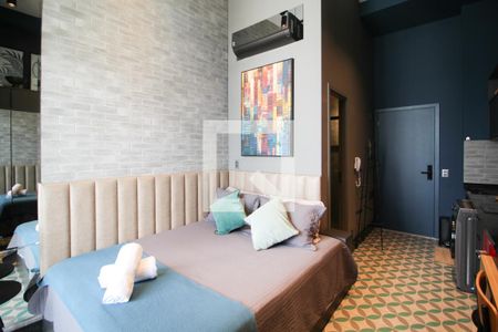 Sala/Quarto de apartamento para alugar com 1 quarto, 25m² em Indianópolis, São Paulo