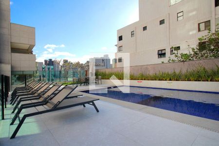 Área comum - Piscina de apartamento para alugar com 3 quartos, 150m² em Anchieta, Belo Horizonte