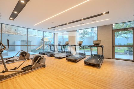 Área comum - Academia de kitnet/studio à venda com 1 quarto, 22m² em Consolação, São Paulo