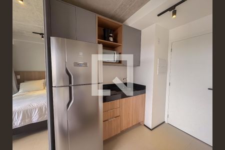 Cozinha de kitnet/studio à venda com 1 quarto, 22m² em Consolação, São Paulo