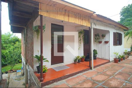 Área externa de casa à venda com 2 quartos, 80m² em Santo Afonso, Novo Hamburgo