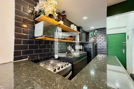 Cozinha de apartamento para alugar com 1 quarto, 40m² em Centro, Rio de Janeiro
