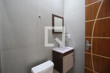 Banheiro Social de casa de condomínio para alugar com 3 quartos, 100m² em Jacarepaguá, Rio de Janeiro