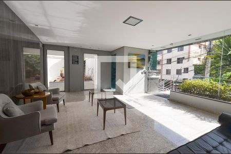Hall de entrada de apartamento à venda com 4 quartos, 152m² em Cidade Nova, Belo Horizonte