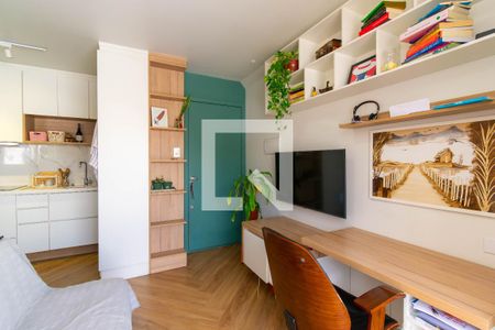 Sala de apartamento para alugar com 1 quarto, 28m² em Sé, São Paulo