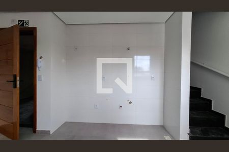 Cozinha de apartamento à venda com 2 quartos, 106m² em Jardim Santo Alberto, Santo André
