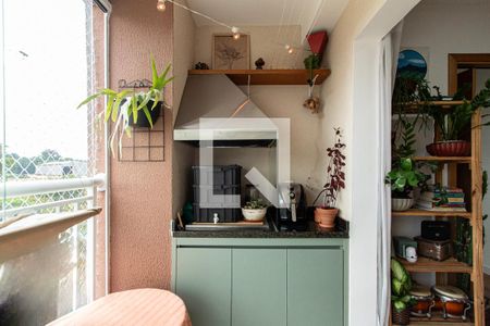 Sacada de apartamento para alugar com 2 quartos, 63m² em Aparecidinha, Sorocaba