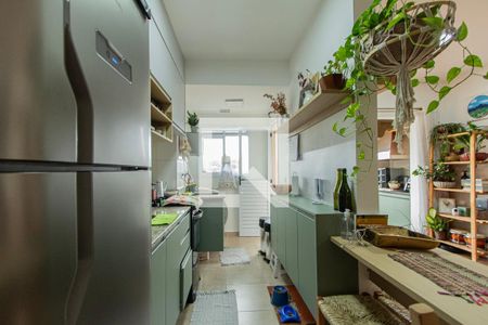 Cozinha de apartamento para alugar com 2 quartos, 63m² em Aparecidinha, Sorocaba