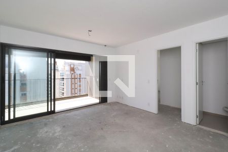 Sala  de apartamento à venda com 2 quartos, 70m² em Cerqueira César, São Paulo