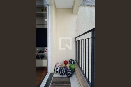 Varanda da Sala de apartamento para alugar com 2 quartos, 57m² em Vila Andrade, São Paulo
