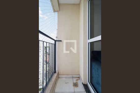Varanda da Sala de apartamento para alugar com 2 quartos, 57m² em Vila Andrade, São Paulo