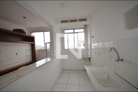 Cozinha e Área de Serviço de apartamento para alugar com 2 quartos, 55m² em Campo Grande, Rio de Janeiro