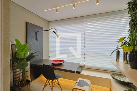 Sala de apartamento à venda com 2 quartos, 82m² em Vila da Serra, Belo Horizonte