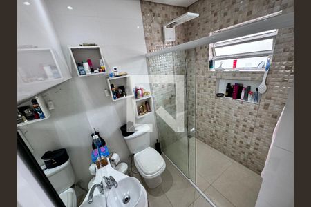 Banheiro da Suíte de casa à venda com 2 quartos, 118m² em Santos Dumont, São Leopoldo
