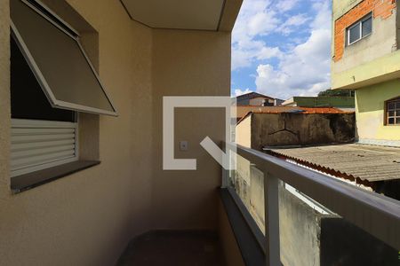 Varanda da Sala de apartamento à venda com 2 quartos, 102m² em Utinga, Santo André