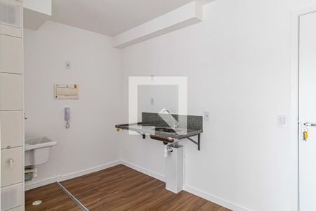 Cozinha de apartamento para alugar com 1 quarto, 31m² em Vila Sonia, São Paulo