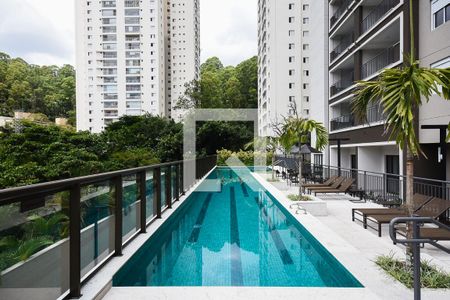 Área comum Piscina de apartamento para alugar com 2 quartos, 62m² em Vila Andrade, São Paulo