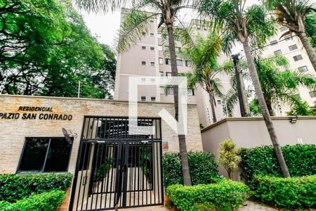 Fachada e portaria de apartamento à venda com 2 quartos, 69m² em Paraíso do Morumbi, São Paulo