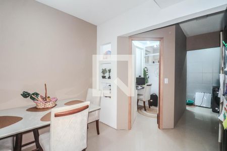 Cozinha e Área de Serviço de casa de condomínio à venda com 2 quartos, 88m² em Humaitá, Porto Alegre
