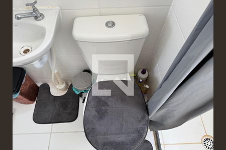 Banheiro Social de apartamento à venda com 2 quartos, 43m² em Vargem Pequena, Rio de Janeiro