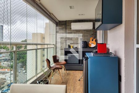 Varanda Gourmet de apartamento à venda com 3 quartos, 130m² em Baeta Neves, São Bernardo do Campo