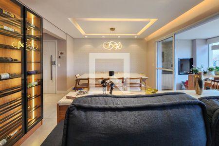 Sala de apartamento à venda com 3 quartos, 130m² em Baeta Neves, São Bernardo do Campo