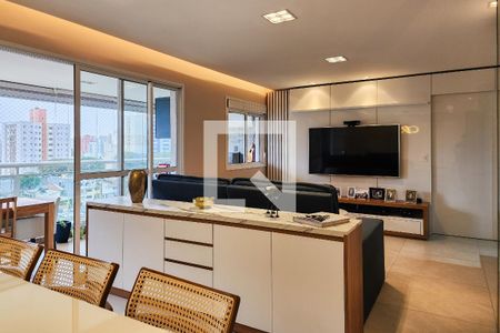 Sala de apartamento à venda com 3 quartos, 130m² em Baeta Neves, São Bernardo do Campo