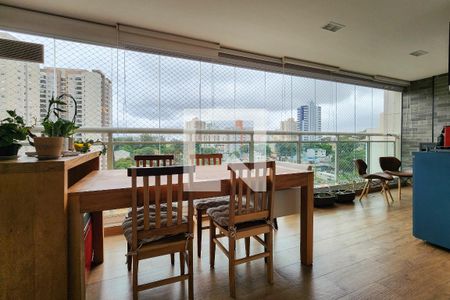 Varanda Gourmet de apartamento à venda com 3 quartos, 130m² em Baeta Neves, São Bernardo do Campo