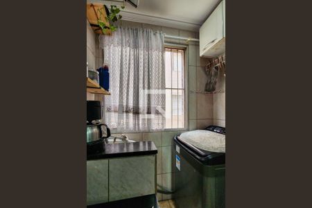Área de Serviço  de apartamento à venda com 1 quarto, 30m² em Vila Jerusalem, São Bernardo do Campo