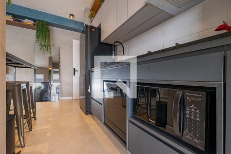 Sala/Cozinha de apartamento para alugar com 1 quarto, 50m² em Pinheiros, São Paulo
