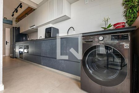 Sala/Cozinha de apartamento para alugar com 1 quarto, 50m² em Pinheiros, São Paulo