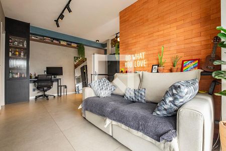 Sala/Cozinha de apartamento para alugar com 1 quarto, 50m² em Pinheiros, São Paulo