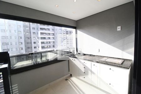 Varanda gourmet de apartamento para alugar com 2 quartos, 68m² em Jardim Sul, Uberlândia