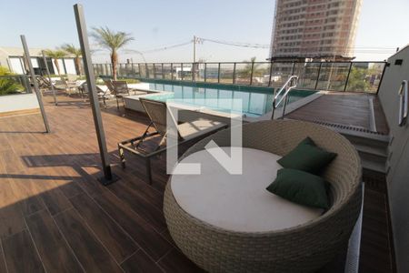 Área comum - Piscina de apartamento para alugar com 2 quartos, 68m² em Jardim Sul, Uberlândia