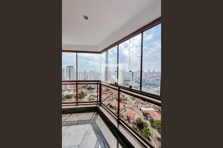 Varanda da Suíte de apartamento à venda com 3 quartos, 145m² em Alto da Mooca, São Paulo
