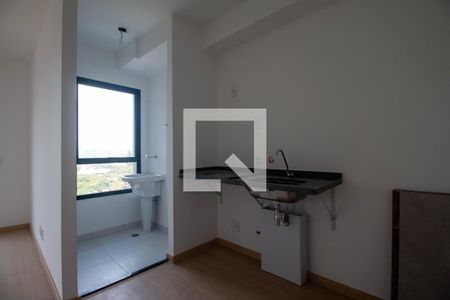 Sala/Cozinha de apartamento para alugar com 2 quartos, 57m² em Santo Amaro, São Paulo