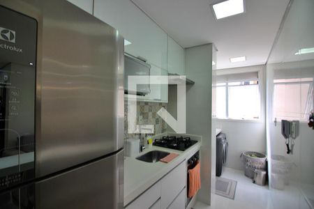 Cozinha de apartamento à venda com 2 quartos, 56m² em Planalto, São Bernardo do Campo
