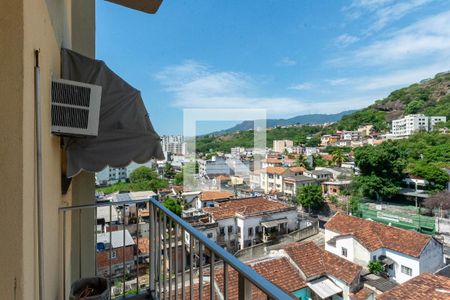 Varanda da Sala de apartamento à venda com 3 quartos, 90m² em Rocha, Rio de Janeiro