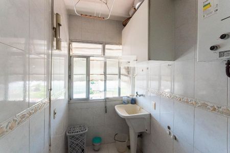 Área de Serviço de apartamento à venda com 3 quartos, 90m² em Rocha, Rio de Janeiro