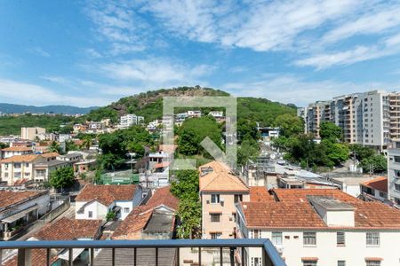 Varanda da Sala de apartamento à venda com 3 quartos, 90m² em Rocha, Rio de Janeiro