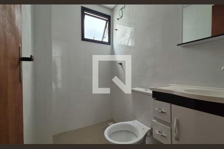 Banheiro de apartamento à venda com 2 quartos, 60m² em Vila Sao Pedro, Santo André