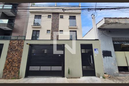 Fachada de apartamento à venda com 2 quartos, 60m² em Vila Sao Pedro, Santo André