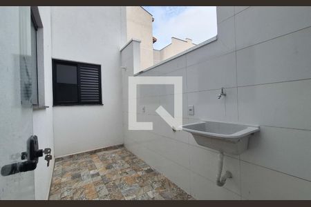 Área de Serviço de apartamento à venda com 2 quartos, 60m² em Vila Sao Pedro, Santo André