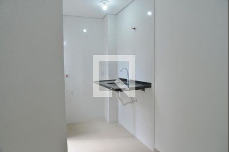 Cozinha de apartamento à venda com 2 quartos, 42m² em Vila Sao Pedro, Santo André